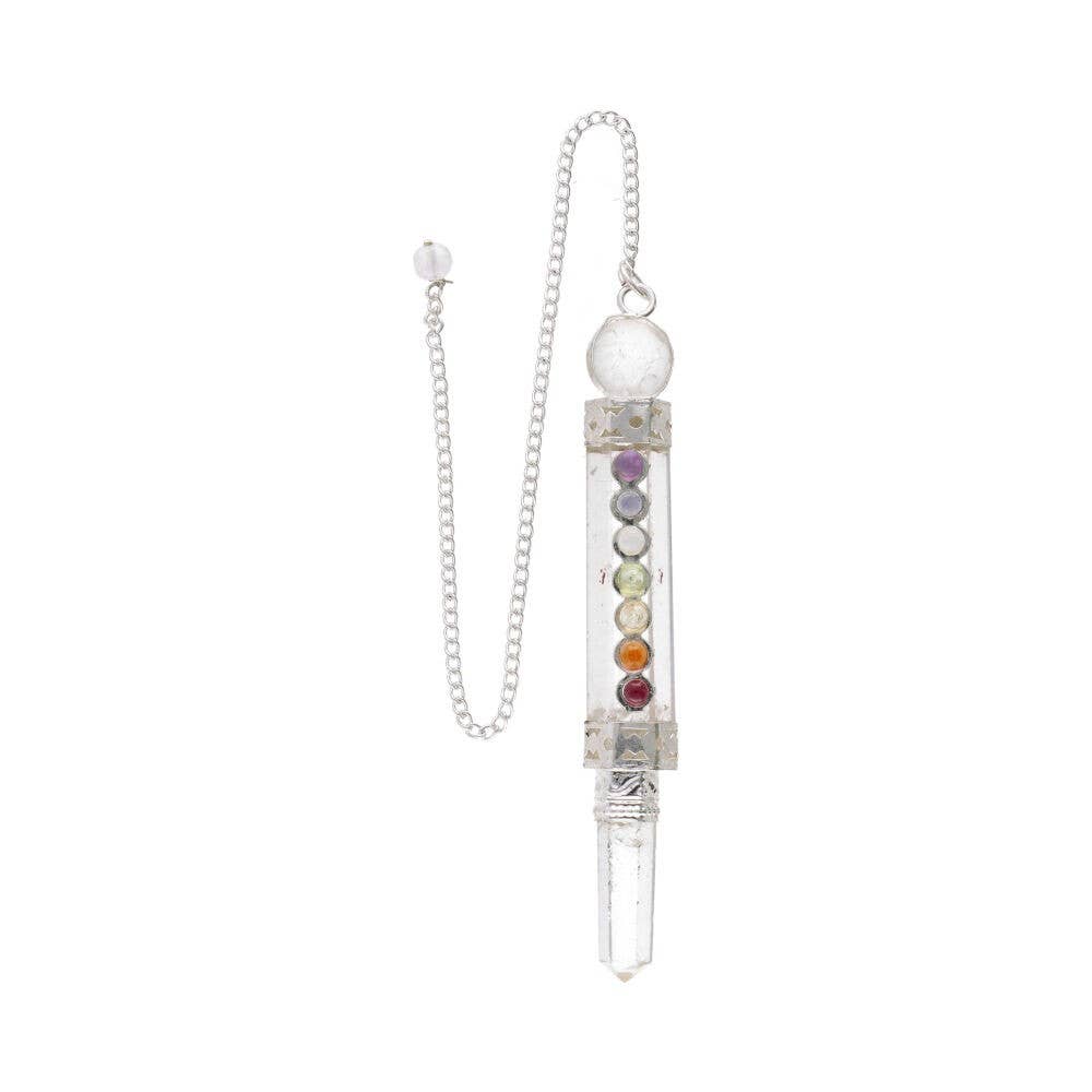 Pendulum Generator with Quartz with Chakras