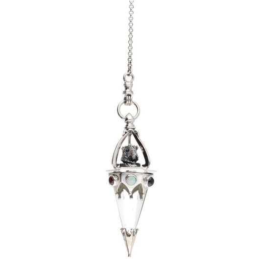 Gotland Pendulum (Dragons) 16cm in 925 Sterling Silver