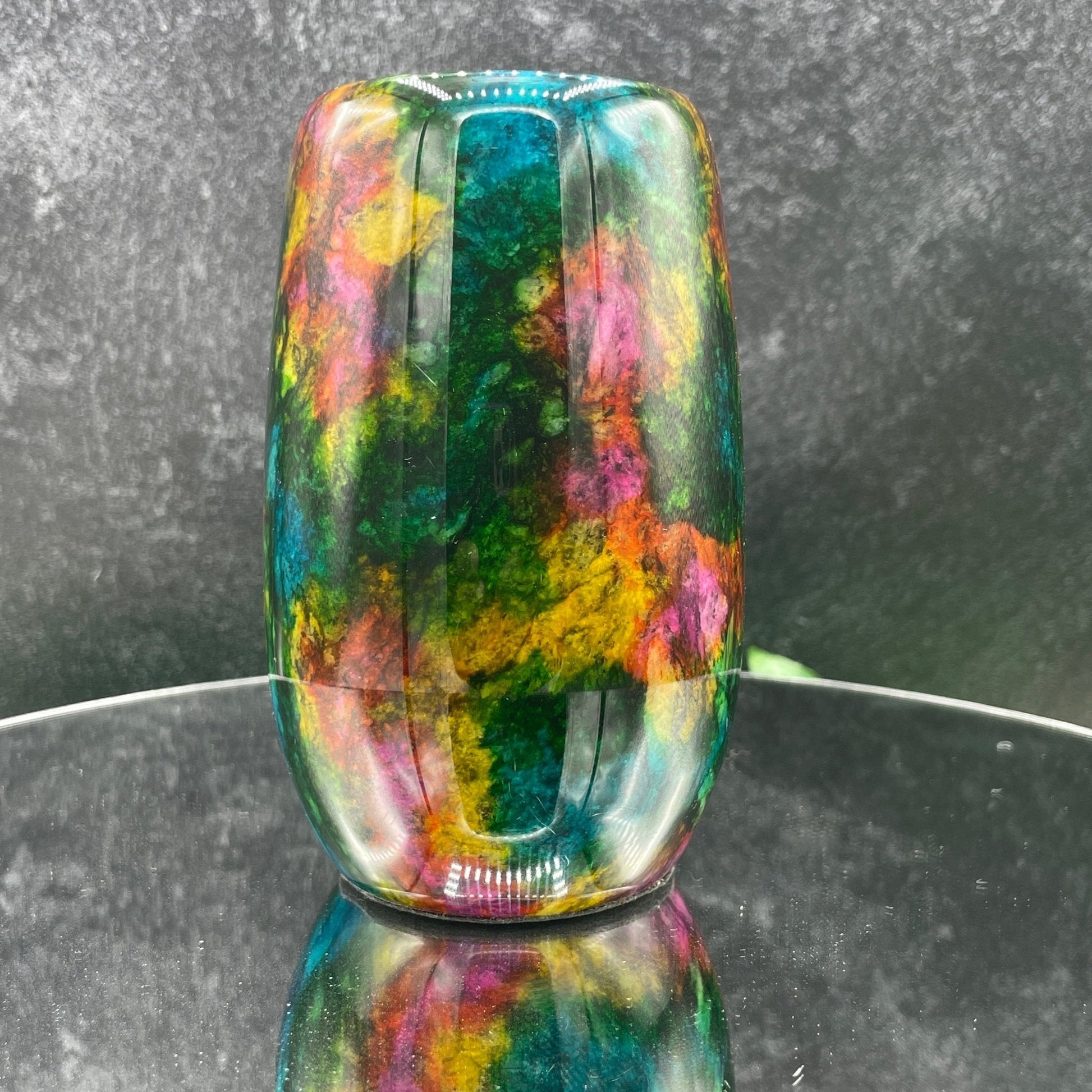 Color Jade Vase Natural