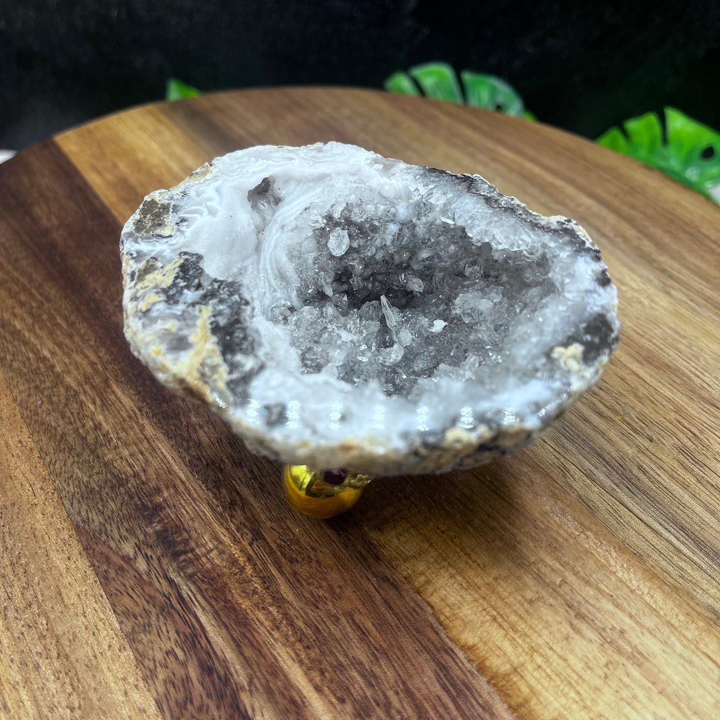 Druzy Agate Bowl