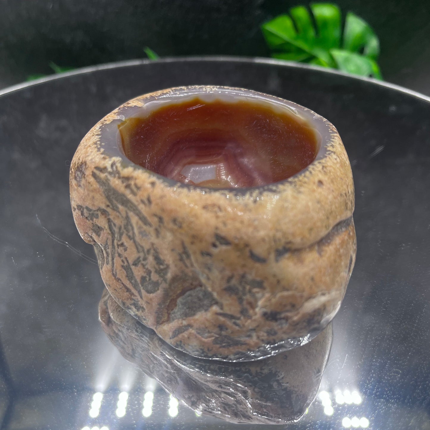 Rough Agate Bowl