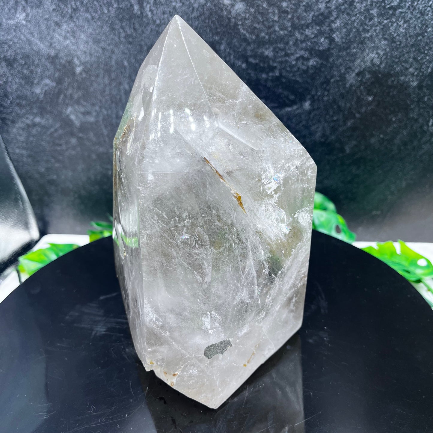 Garden Quartz Double Point Tower