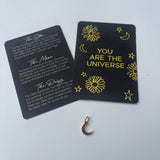 18K Gold Plated Crescent Mini Moon Pendant