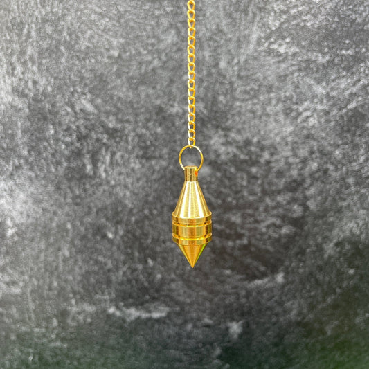 Double Conical Bronze Pendulum - Sage & Magic