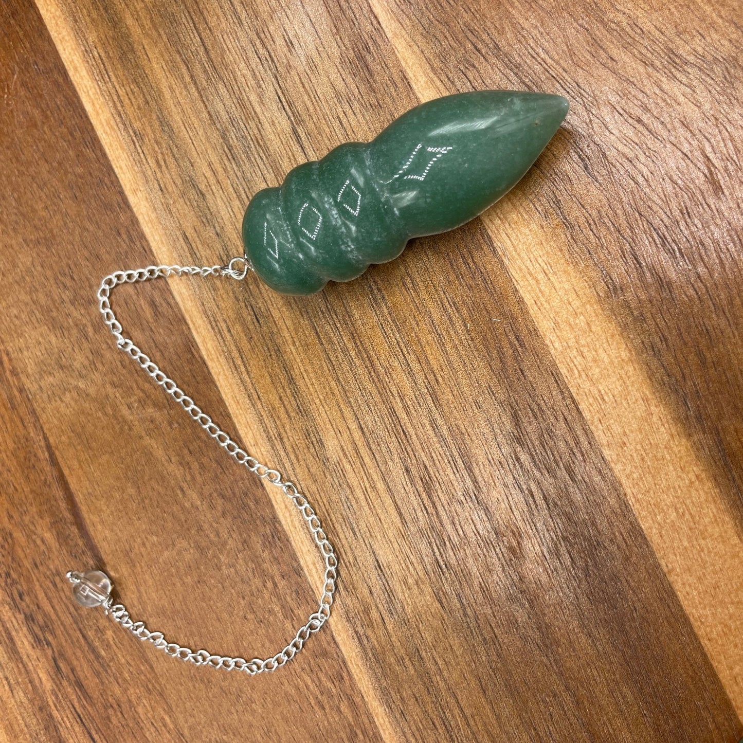 Egyptian Green Aventurine Pendulum - Sage & Magic