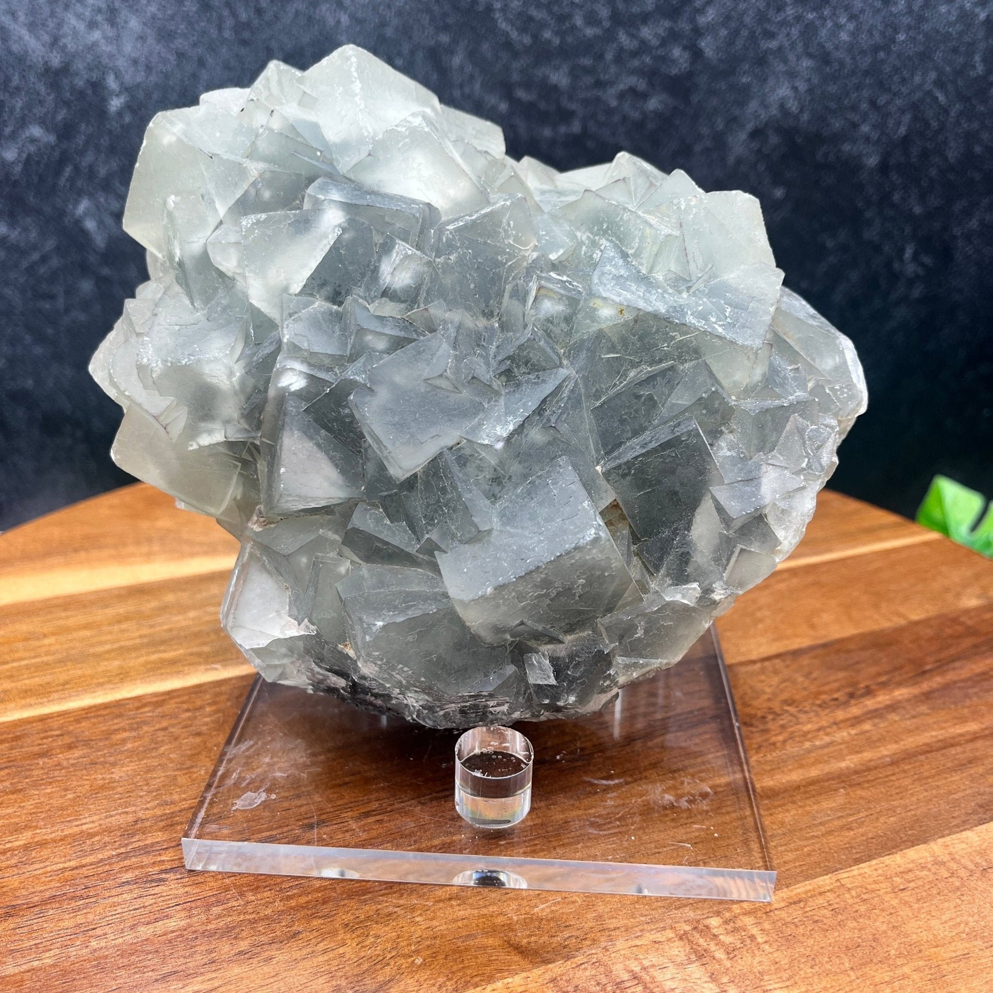 Pale Light Blue Cubic Fluorite Specimen - Sage & Magic