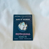Moonstone Pin by Astral X Band of Weirdos